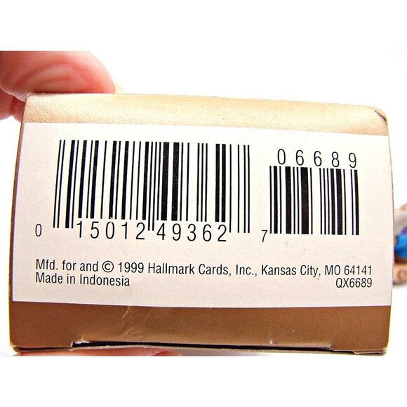 Hallmark Ornament Our Christmas Together 1999 Mice Swinging Keepsake Holiday Vtg - Picture 6 of 10